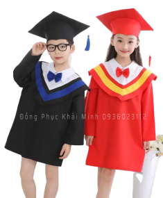 XƯỞNG MAY ÁO TỐT NGHIỆP CỬ NHÂN MẦM NON 2024